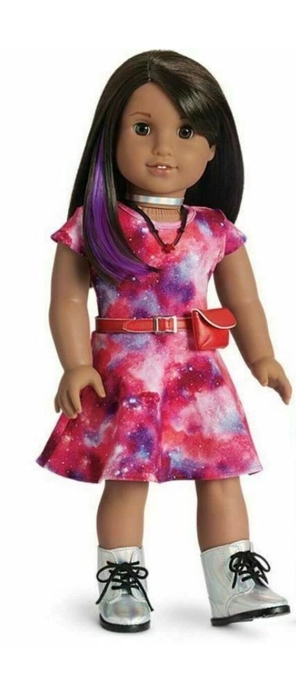 RETIRED New w/out box American Girl Luciana Vega “meet outfit” doll not included